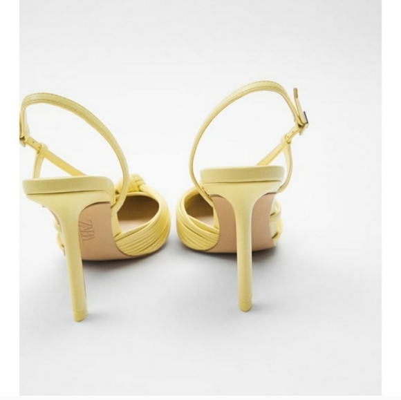 ZARA KNOTTED HEELED SHOES 🎉 - Picture 5 of 12